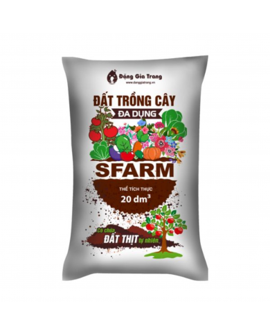 Đất trồng cây đa dụng SFARM 20 dm3 Đất trồng cây đa dụng SFARM 20 dm3