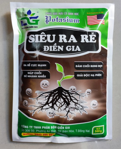 Phân bón siêu ra rễ