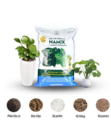 Giá thể trồng kiểng lá Namix